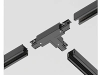 24 x intec 3-fase spanningsrail t-stuk zwart - afbeelding 1 van  10
