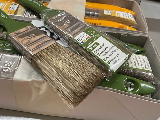 24 x kwasten voor houtbescherming of lakverf - afbeelding 5 van  5