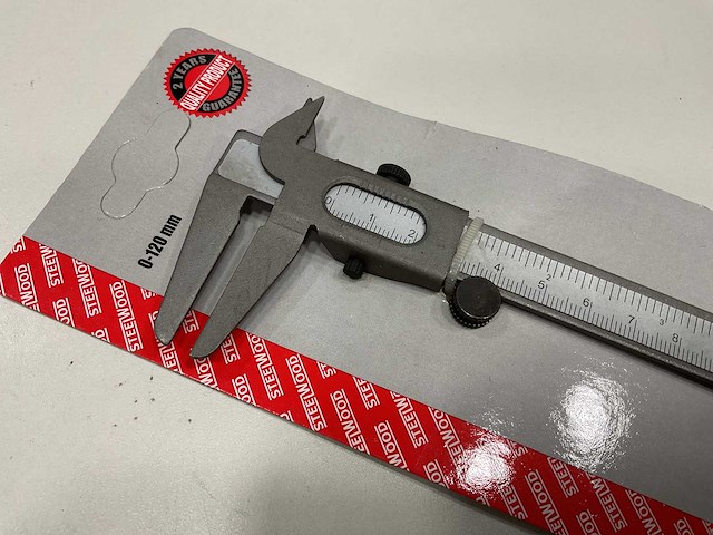 24 x metalen schuifmaat; 0-120mm - afbeelding 2 van  2