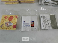 24 x onderzetter voor glas papier 9x9 cm 20st - afbeelding 3 van  3