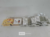 24 x onderzetter voor glas papier 9x9 cm 20st - afbeelding 2 van  3