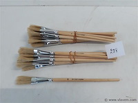 24 x penselen plat nr 10 - afbeelding 1 van  2