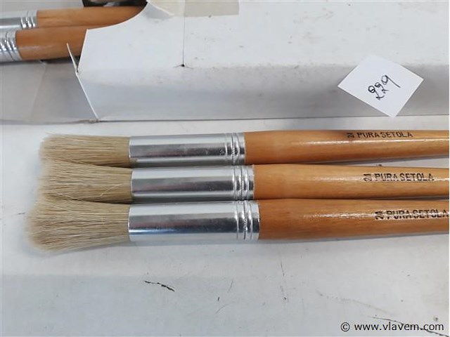 24 x penselen rond nr 24 - afbeelding 2 van  2