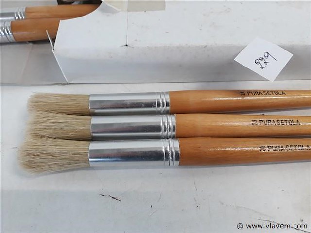 24 x penselen rond nr 24 - afbeelding 2 van  2