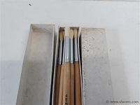 24 x penselen rond nr 4 - afbeelding 2 van  2