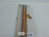 24 x penselen rond nr 4