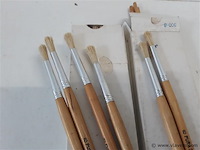 24 x penselen rond nr 8 - afbeelding 2 van  2