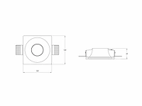 24 x pure series cl110 design inbouw spots - afbeelding 3 van  9