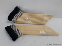 24 x radiator verfborstel b-kwaliteit - afbeelding 1 van  2