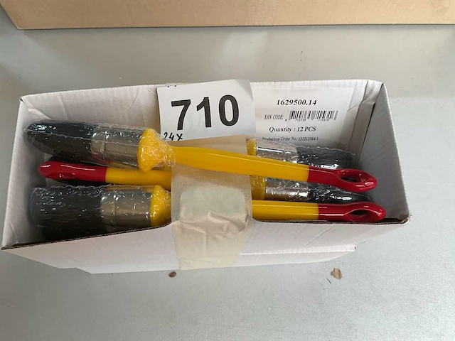 24 x ronde verfborstels - afbeelding 1 van  4