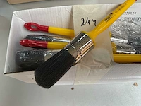 24 x ronde verfborstels - afbeelding 4 van  4