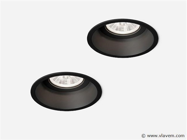24 x solo deep dakoversteeks spots zwart - afbeelding 1 van  9