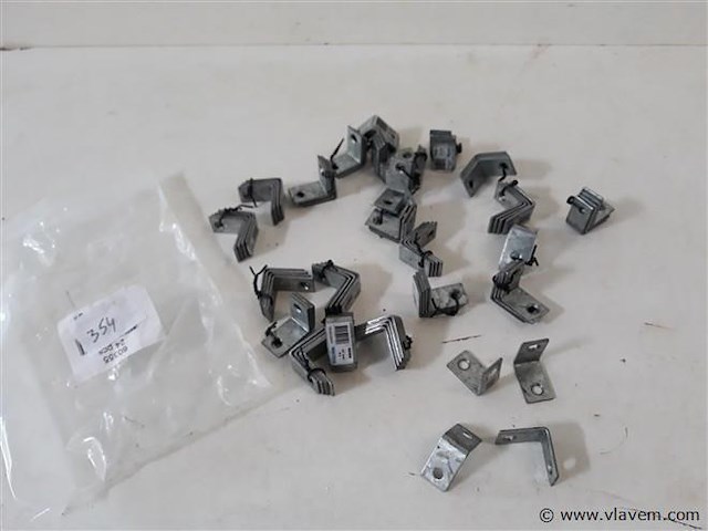 24 x stoelhoek 25x25 4 stuks - afbeelding 1 van  2