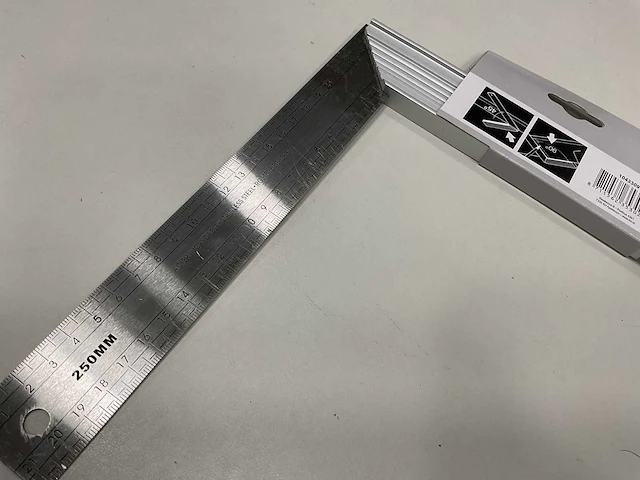 24 x winkelhaak; 250mm; aluminium - afbeelding 3 van  5