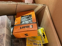24 x zakken snelbouwschroeven; krammen; ankers - afbeelding 5 van  5