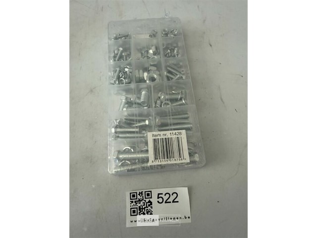 240-delig moer- en boutassortiment - afbeelding 3 van  3