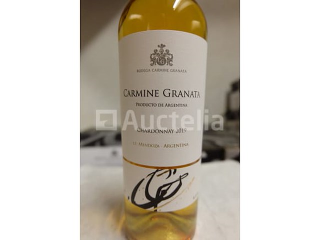 240 flessen witte wijn 75 cl - argentinië carmine granata chardonnay 2019 - afbeelding 3 van  4