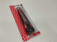240 x afbreekmes 18 mm met ijzeren geleider; inclusief 3 mesjes - afbeelding 3 van  3