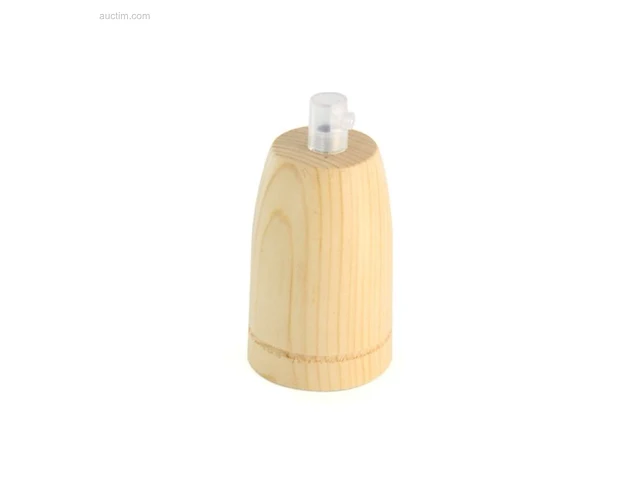 (240x) fitting e27 – hout chacon 32140 - afbeelding 1 van  7