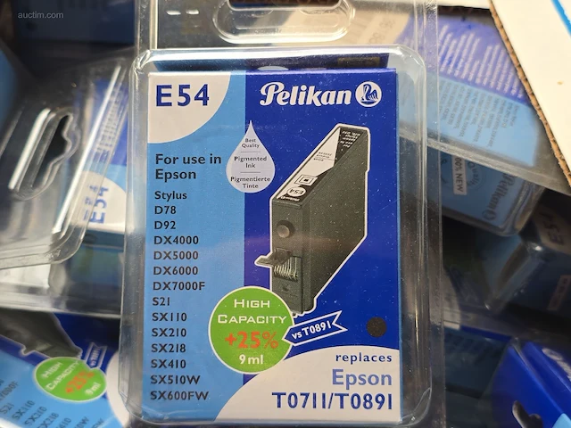 (240x) inktpatronen voor printers pelikan e54 - afbeelding 1 van  4