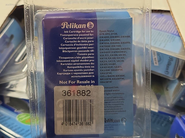 (240x) inktpatronen voor printers pelikan e54 - afbeelding 3 van  4