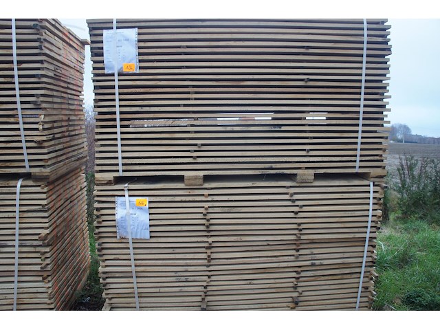 2,44 m³ eiken planken 22mm - afbeelding 1 van  5