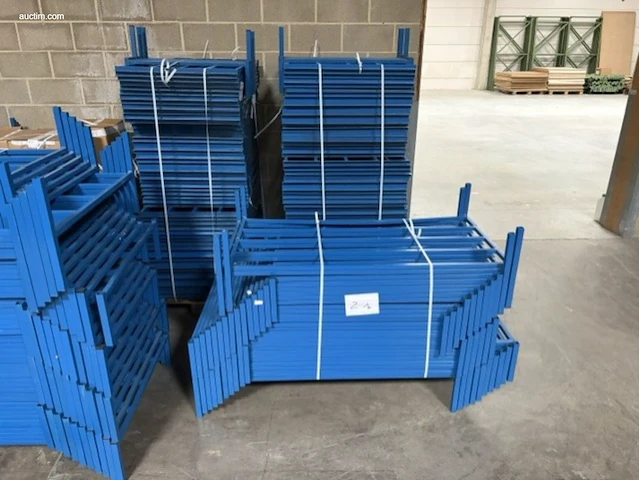 247.5 lopende meter metalen magazijnrek nn - afbeelding 2 van  6
