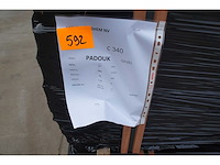 24,75 m² padouk gevelbekleding - afbeelding 5 van  5