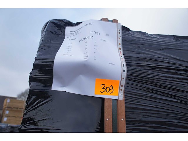 24,80 m² padouk gevelbekleding - afbeelding 5 van  5