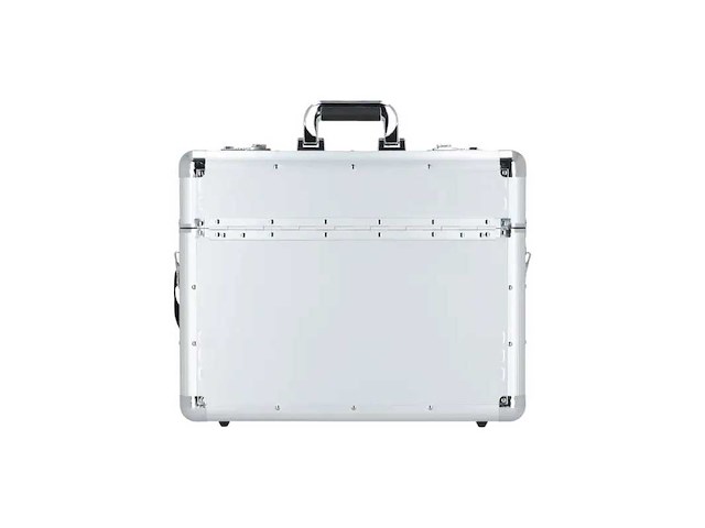 2482 pilotenkoffer aluminium zilver (33x) - afbeelding 3 van  7