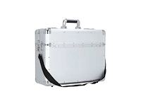 2482 pilotenkoffer aluminium zilver (33x) - afbeelding 5 van  7