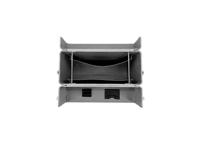 2482 pilotenkoffer aluminium zilver (33x) - afbeelding 7 van  7