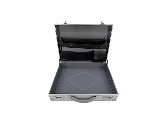 2486 attachékoffer aluminium zilver (36x) - afbeelding 3 van  3