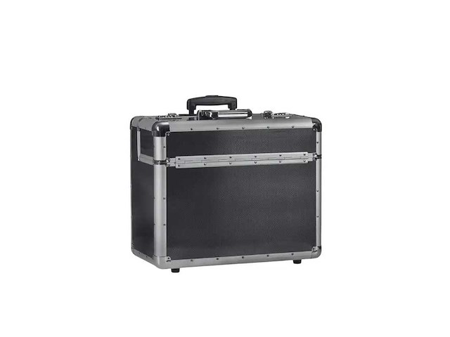 2488 pilotenkoffer aluminium trolley (19x) - afbeelding 3 van  7
