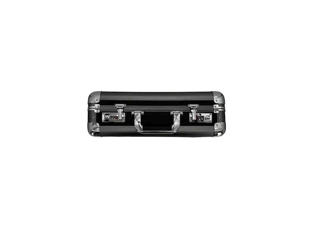 2489 koffer aluminium zwart (4x) - afbeelding 4 van  5