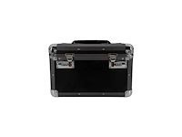 2490 beauty case aluminium zwart (12x)