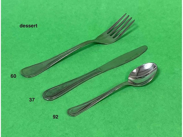 2490x inox lepels, vorken, messen - afbeelding 5 van  8