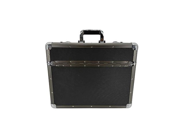 2492 pilotenkoffer aluminium met laptop vak (18x) - afbeelding 6 van  6