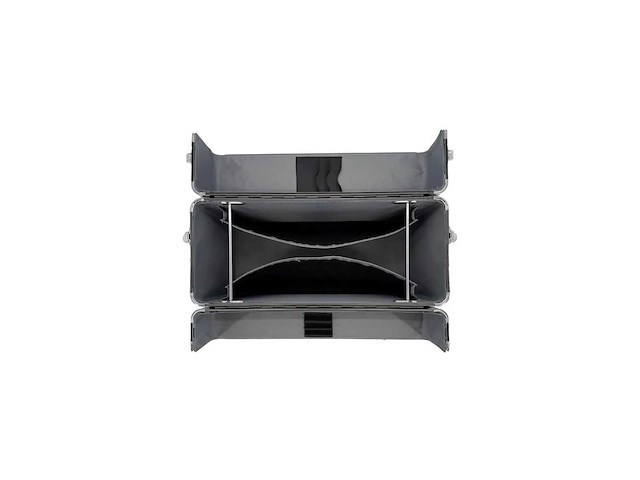 2492 pilotenkoffer aluminium met laptop vak (9x) - afbeelding 2 van  3