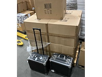 2493zw multifunctionele aluminium koffer trolley (16x) - afbeelding 1 van  4
