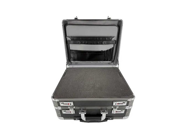 2493zw multifunctionele aluminium koffer trolley (16x) - afbeelding 4 van  4