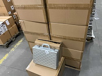 2494zi laptopkoffer aluminium zilver (28x) - afbeelding 1 van  3