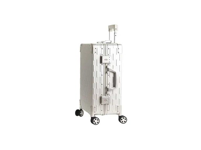 2495zi bagage trolley zilver (13x) - afbeelding 1 van  1