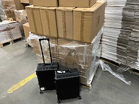 2495zw bagage trolley zwart (11x) - afbeelding 1 van  2