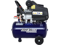 24l 2800w kraft&dele oliecompressor - afbeelding 2 van  5