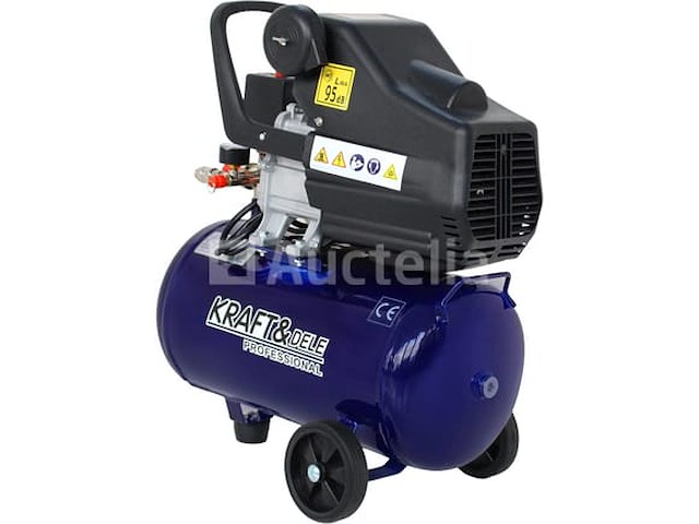 24l 2800w kraft&dele oliecompressor - afbeelding 3 van  5
