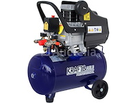 24l 2800w kraft&dele oliecompressor - afbeelding 1 van  5
