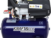 24l 2800w kraft&dele oliecompressor - afbeelding 2 van  5