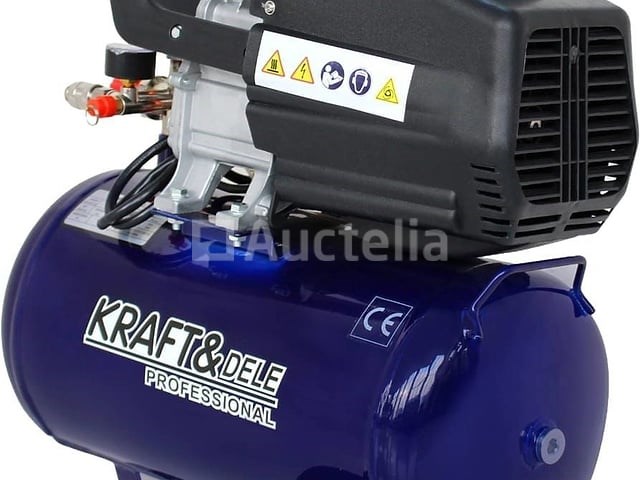 24l 2800w kraft&dele oliecompressor - afbeelding 3 van  5