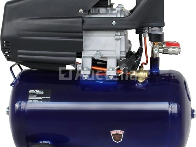 24l 2800w kraft&dele oliecompressor - afbeelding 4 van  5